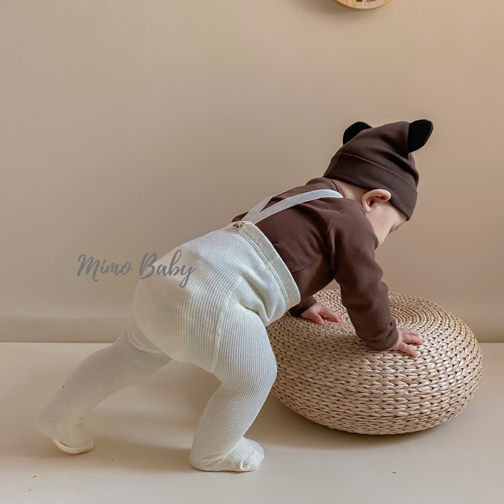 Quần tất yếm dài phong cách hàn quốc cho bé mimo baby