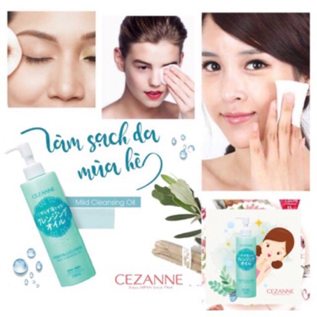 cezanne mild cleansing oil