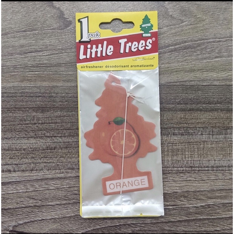 Cây Thông Thơm - Lá Thông Thơm Little Trees - Treo Xe Ô Tô, Tủ Quần Áo Khử Mùi - Thay Thế Nước Hoa Ô Tô