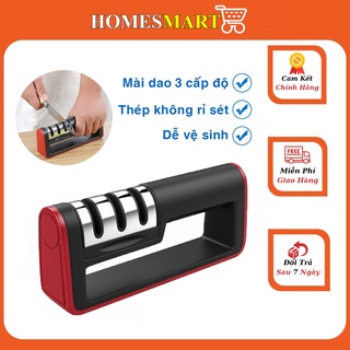 Dụng cụ mài dao kéo bộ mài dao cầm tay 3 rãnh cao cấp