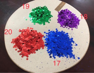 [Thanh Lý] 10g Kim Sa Tròn Nhiều Màu Lựa Chọn