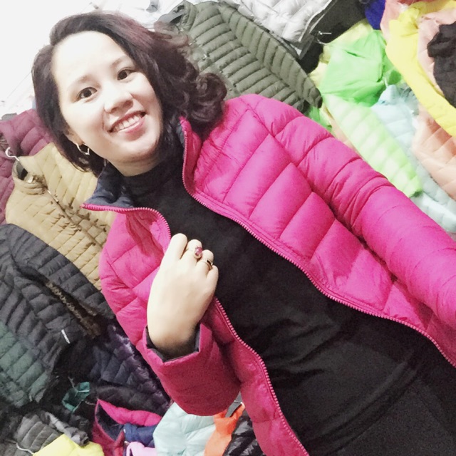 Áo phao hai mặt