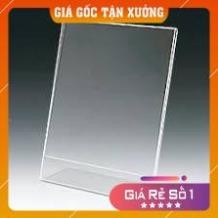 [Giá gốc Tận Xưởng] KỆ MENU MICA CHỮ L - KÍCH THƯỚC A4