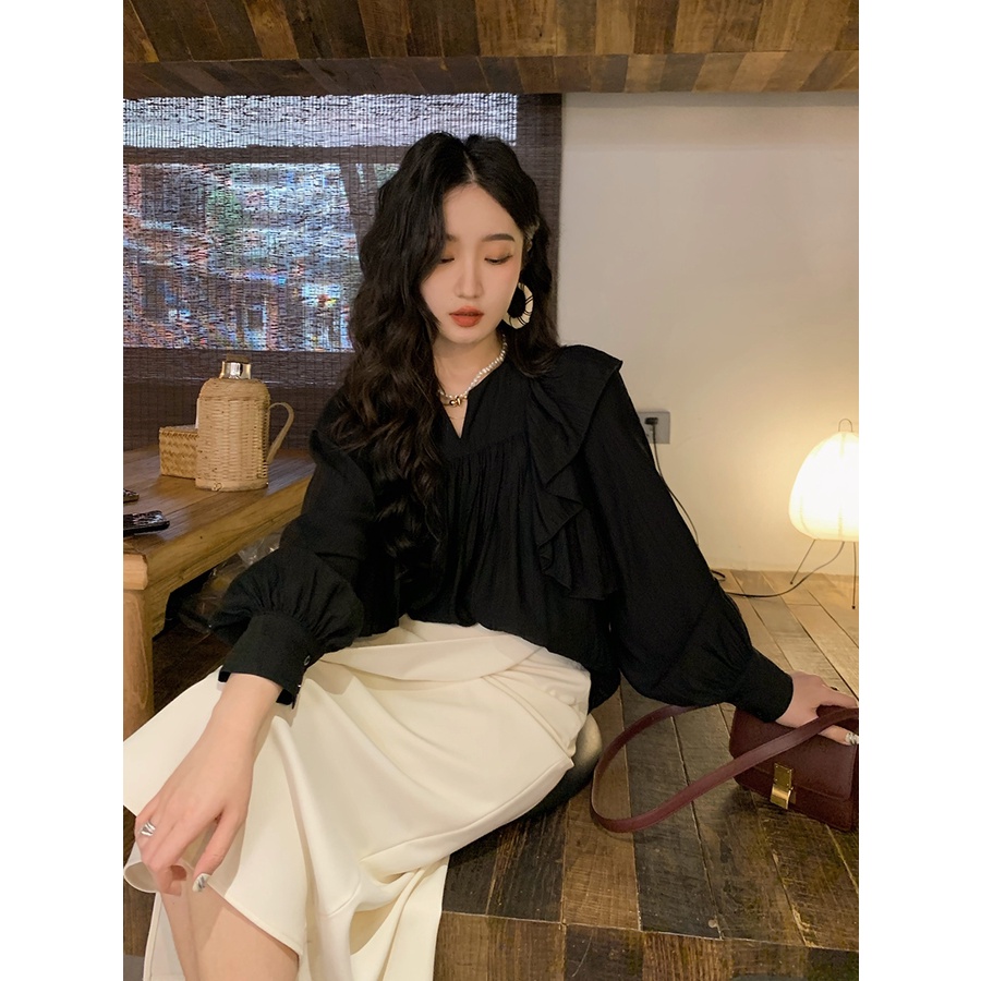 Áo Sơ Mi Tay Phồng Thời Trang Pháp Mới