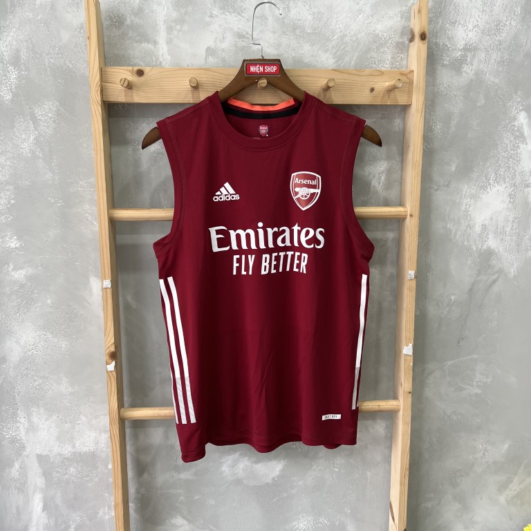 Áo ba lỗ bóng đá mùa hè Arsenal FC 2022