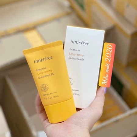 Kem chống nắng Innisfree intensive long lasting sunscreen EX 50ml (Mẫu mới)