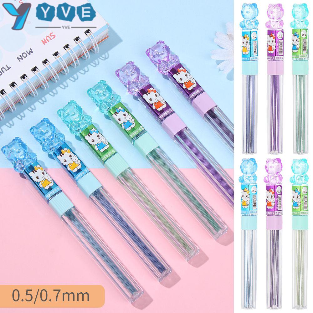 Set 3 ống 15 ruột bút chì tẩy xóa được tiện dụng kích thước 0.5/0.7 mm