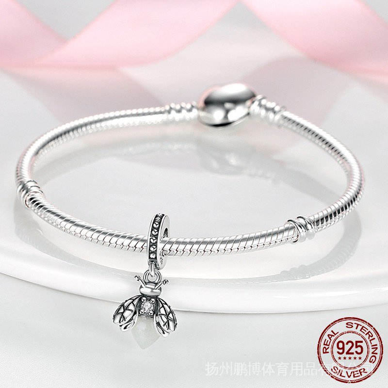 Mặt Dây Chuyền Bạc 925 Hình Dấu Chân Động Vật
