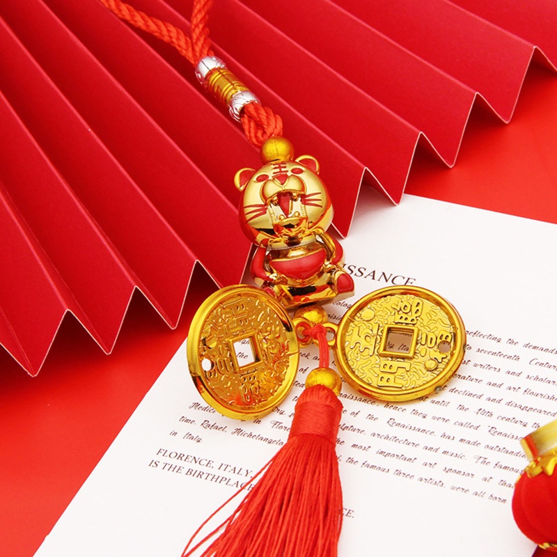 Móc Khóa Hình Hổ Hoạt Hình Sáng Tạo