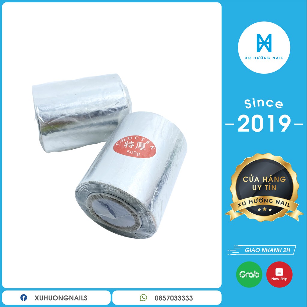 Giấy bạc ủ phá móng gel - 500G