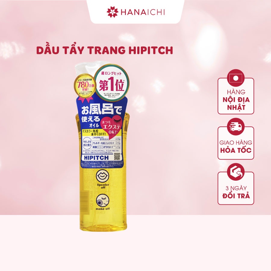 Dầu Tẩy Trang Đa Năng HIPITCH 190ml-Nội Địa Nhật