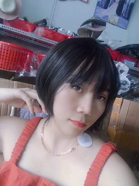 Tóc giả 😍 free ship😍cúp tém cao cấp- tặng lưới tặng lượt