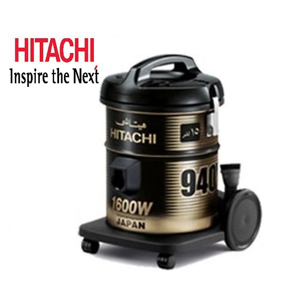 MÁY HÚT BỤI HITACHI CV-940Y (24CV-WR) ,Công suất: 1600 W, Trọng lượng: 5.4kg, Sản xuất: Thái Lan
