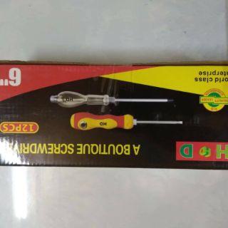 12 tô vít 2 đầu HD 6x150