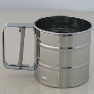 Cốc rây bột inox 11cm