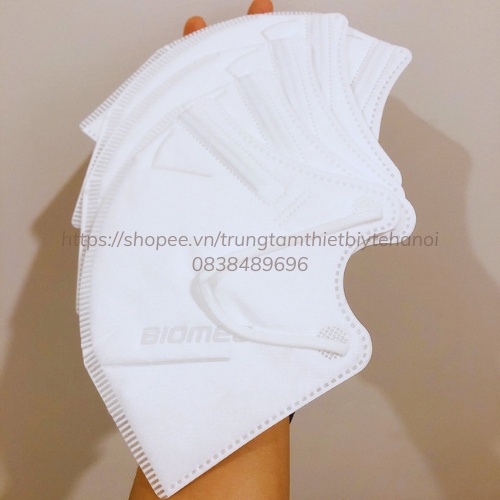 KHẨU TRANG N95 CHÍNH HÃNG Không van 5 lớp BIOMEQ mask - KHÁNG KHUẨN - Chống bụi mịn - Khẩu trang bảo hộ N95 Hộp 30 chiếc