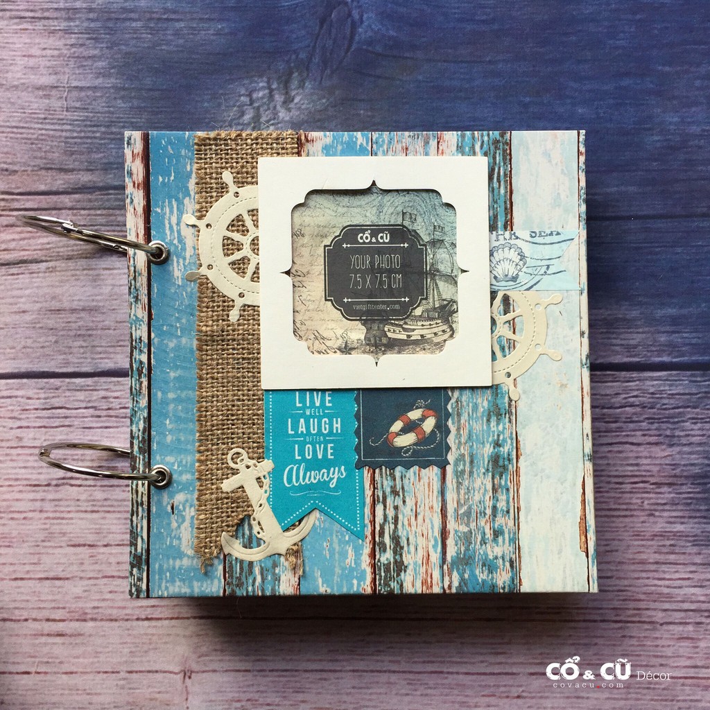 Album ảnh Scrapbook handmade làm album cưới độc đáo