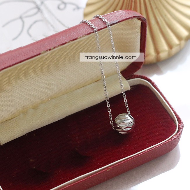 Dây chuyền nữ titan Charm B