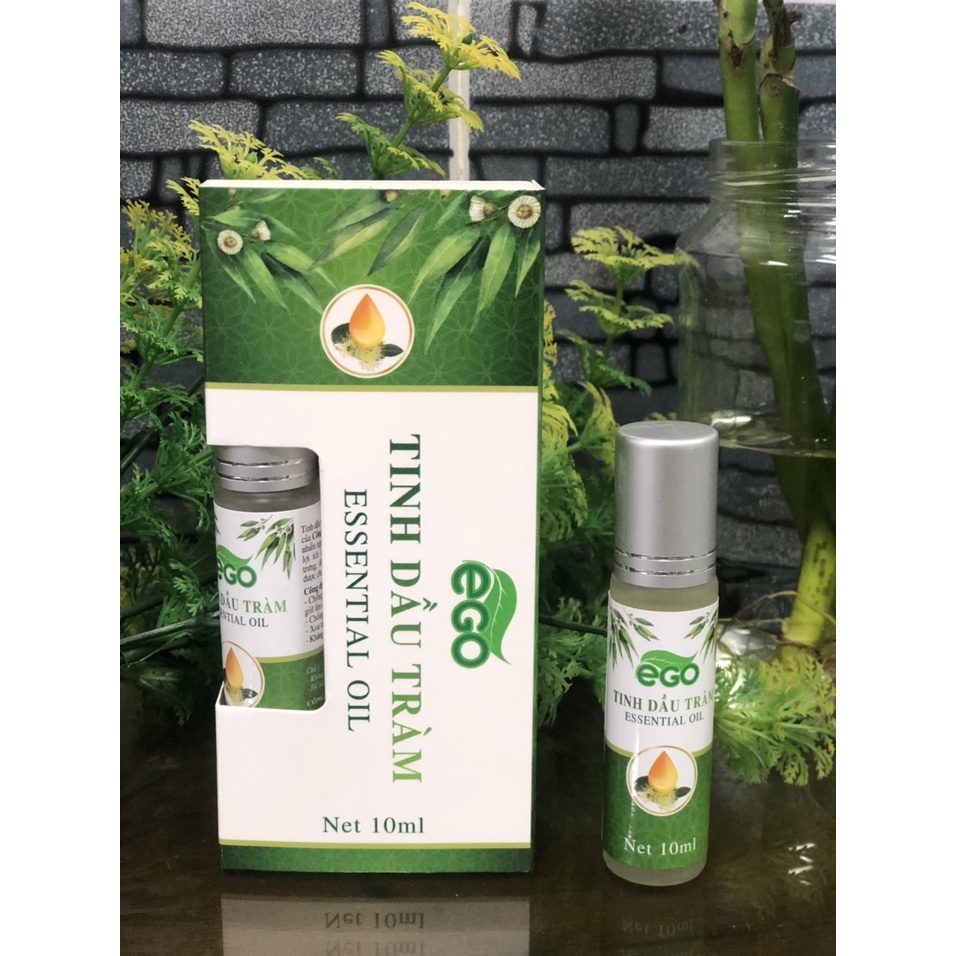 Tinh Dầu Tràm EGO Nguyên Chất Dạng Bi Lăn - Lọ 10ml