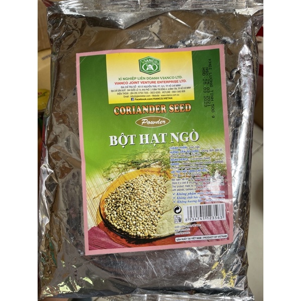 BỘT HẠT NGÒ VIANCO 500GR