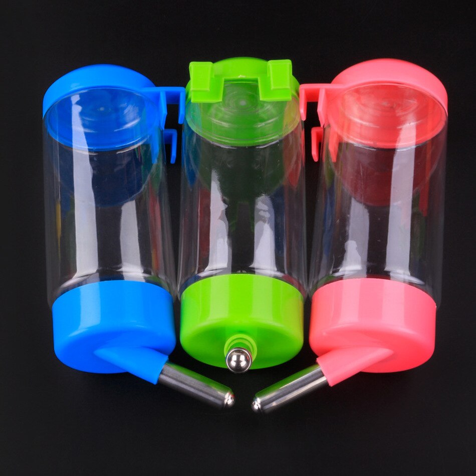 Bình Nước Nhựa 400ML Gắn Lồng Nuôi Chuột Hamster / Sóc Tiện Dụng