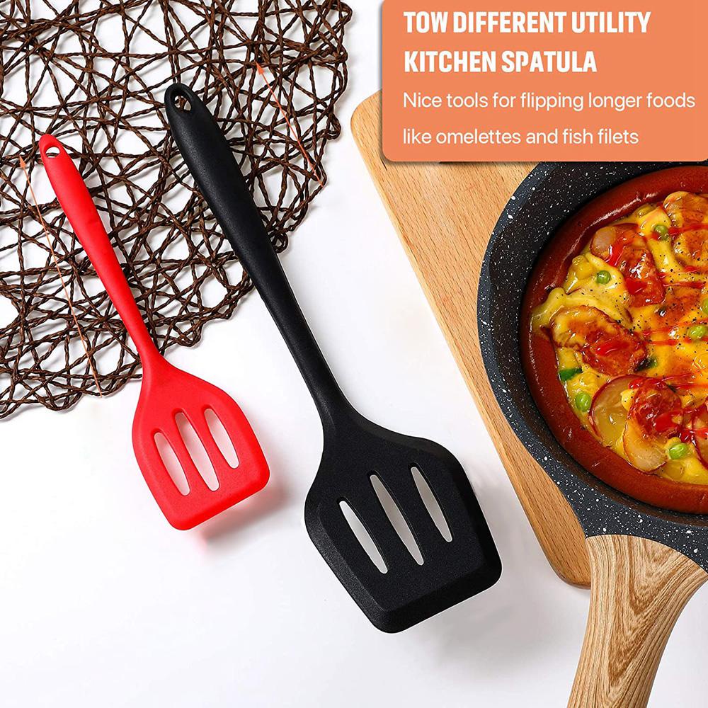 Xẻng Chiên Cá Bằng Silicone Chống Dính Không Biến Dạng AUGUSTINA