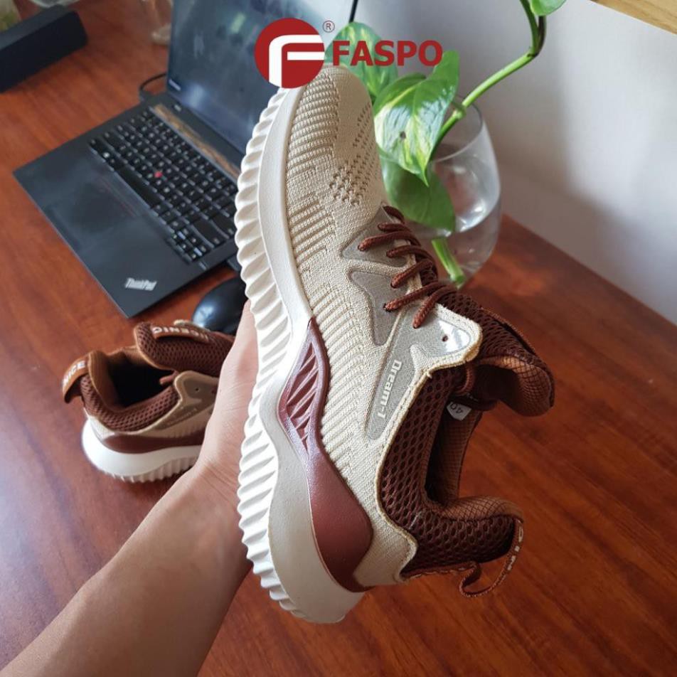 Xả [XẢ KHO] Giày thể thao nam loại cao cấp FASPO 011 (Màu Nâu) . ^ new2021
