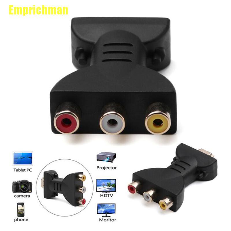 Cáp Chuyển Đổi Từ Cổng Hdmi Port 1080p Sang Vga Hdmi Sang Av Chuyên Dụng