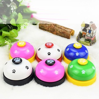Chuông huấn luyện thú cưng hình dấu chân đáng yêu - clicker cho chó mèo