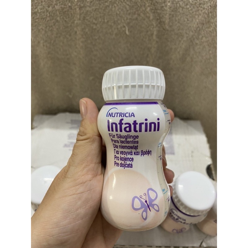 [Mã 267FMCGSALE giảm 8% đơn 500K] [HÀNG NGA]Sữa nước Nutricia Infatrini cao năng lượng 125ml.