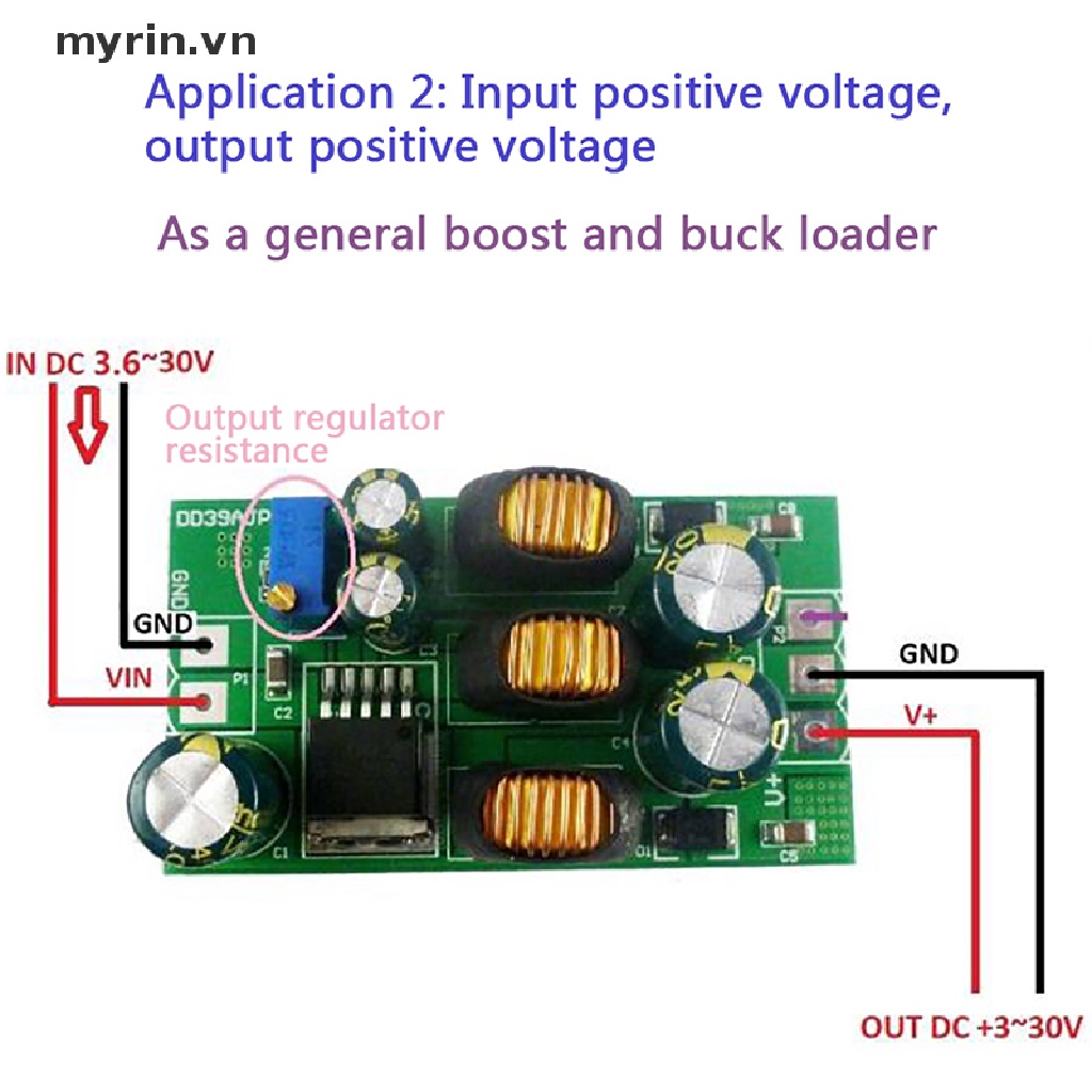 Mô Đun Tăng Áp Nguồn Điện 20W ± 5v Sang ± 24