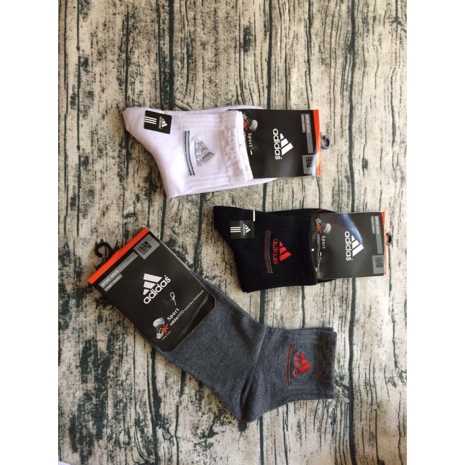 Tất adidas nam cổ trung