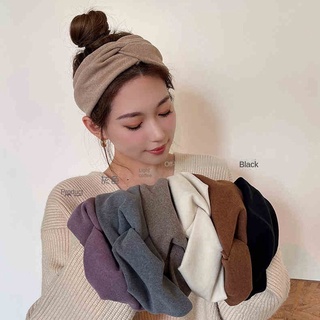Băng Đô Vải Lông Thỏ Bản Rộng Phong Cách Hàn Quốc Bốn Mùa