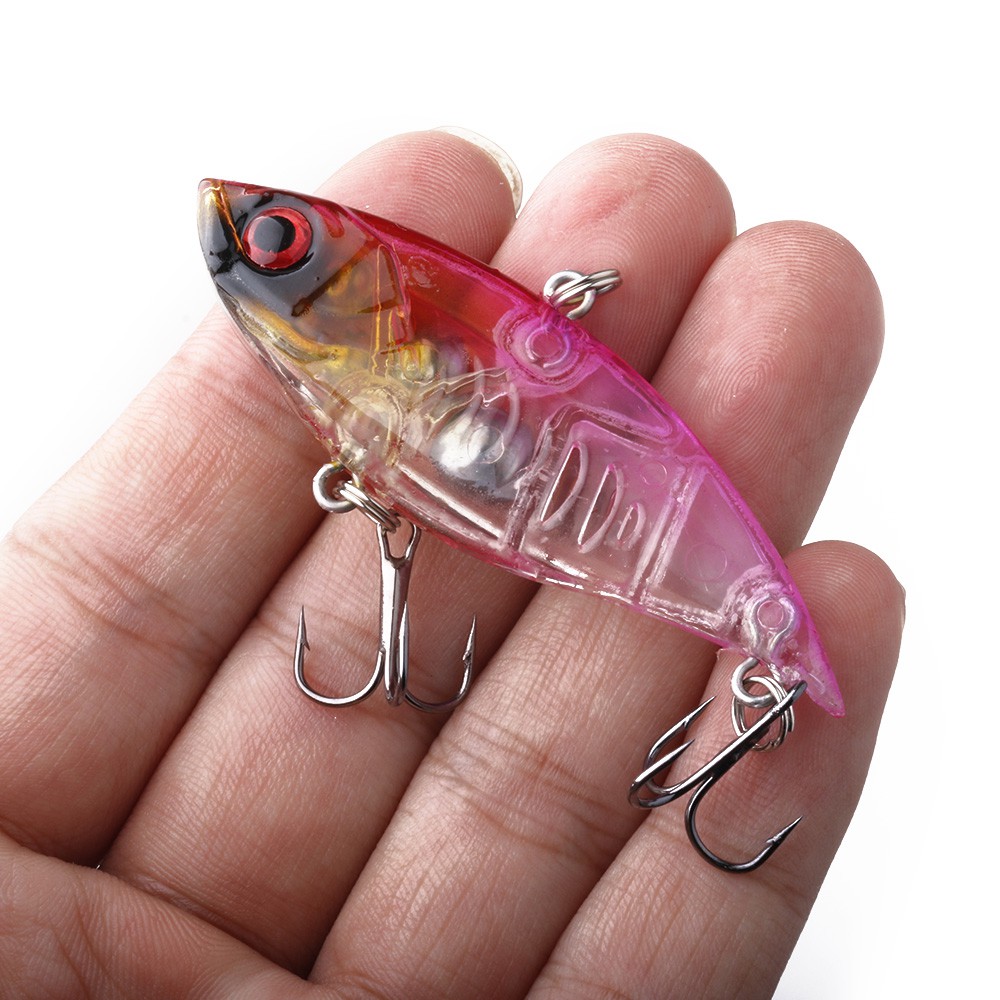 HENGJIA 1PC VIB 6.5CM 10.5G fishing lure bass shark crankbait wobbler fishing bait tackle outdoor