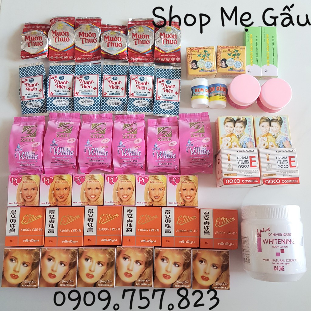 COMBO KEM SPA TRẮNG NHANH CẤP TỐC_ NẮP HỒNG