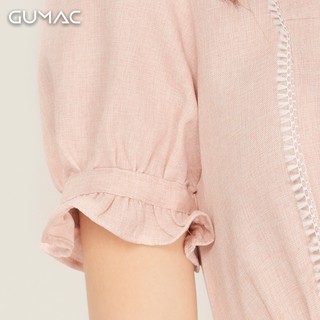 Đầm eo nhún đăng ten GUMAC DA960