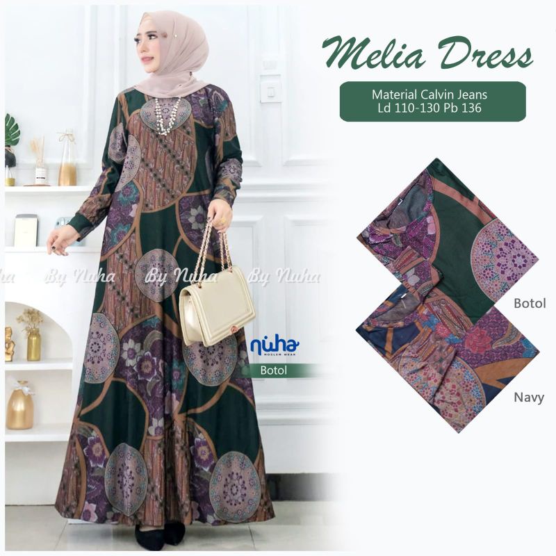 Melia Dress Maxy Jumbo Quần Jean Calvin Của Nuha