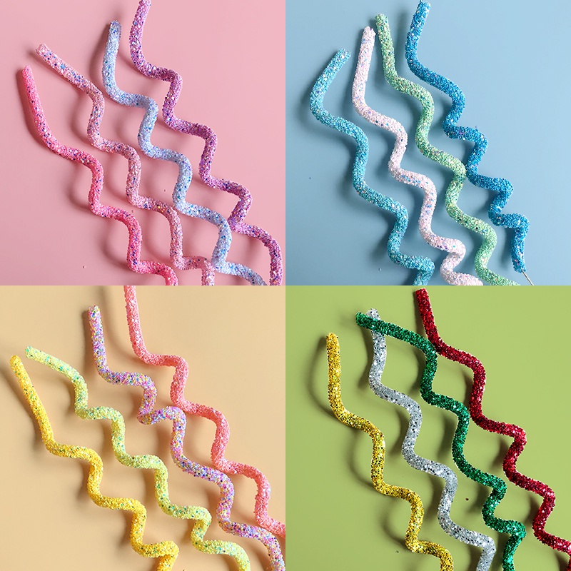 Dải Sắt Mềm Có Thể Gấp Gọn Dùng Trang Trí Bánh Kem Phong Cách Hàn Quốc