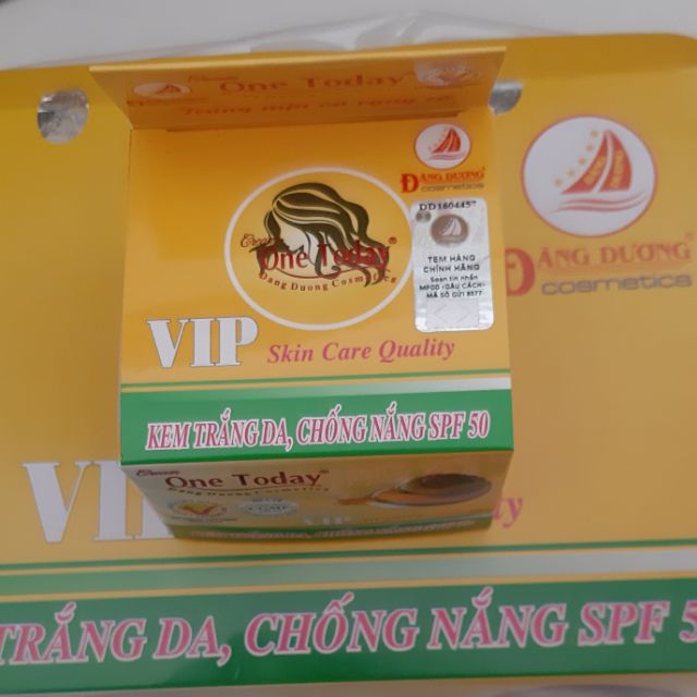 Kem ốc sên one today trắng da chống nắng 15g