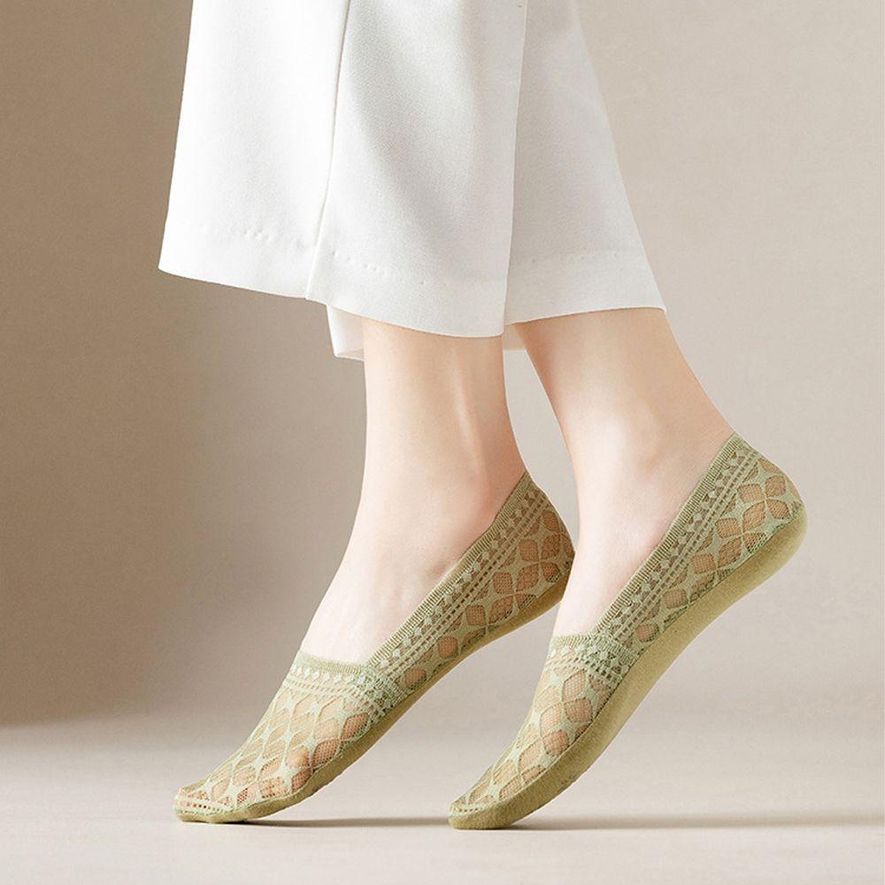 Vớ Lưới Vô Hình Trong Suốt Chống Trượt Thời Trang Mùa Hè Cho Nữ VANES1