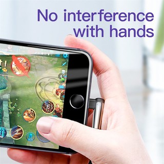 Cáp sạc Lighting Baseus Sharp Bird MVP Moblie Game cho Game thủ - Đỏ