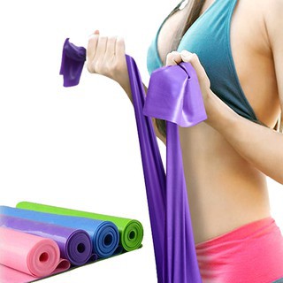 Dây kháng lực tập Gym Yoga, dây miniband cao su tự nhiên đàn hồi 1,5m TOPBODY-DADHO01