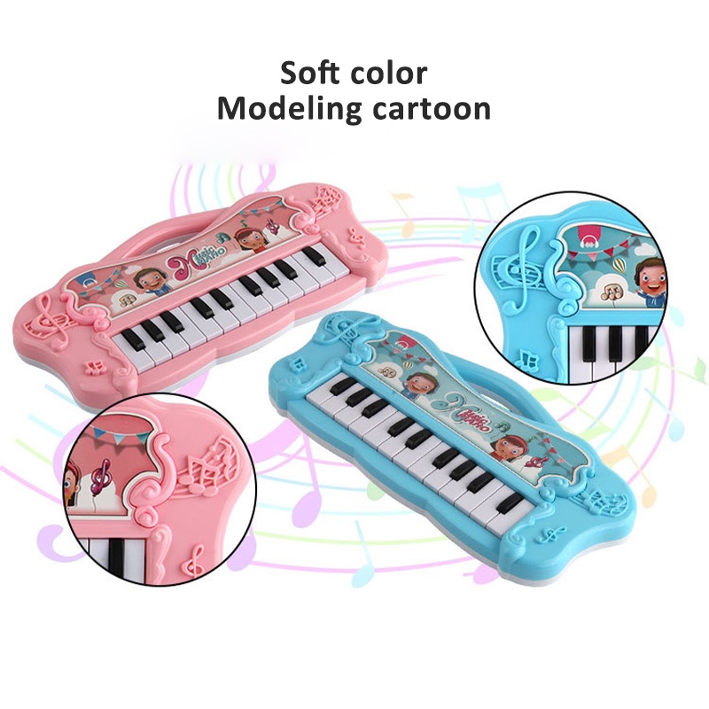 Đồ chơi đàn piano điện tử HYG Toys 13 phím cho bé