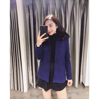 áo dạ mũ lông