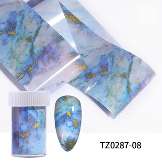 Cuộn giấy Foil dán móng 100cm họa tiết đá cẩm thạch 🌸 Nam Phương Nail 🌸