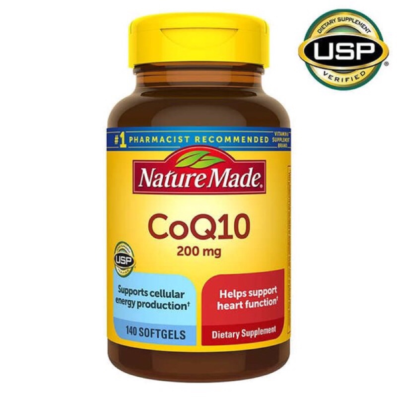 CoQ10 Nature Made 200mg - Bổ Tim Mạch Của Mỹ