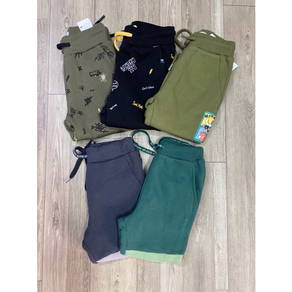 Quần nỉ bé trai Gệay