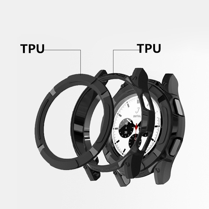 Ốp Bảo Vệ Toàn Diện Viền Chống Va Đập Cho Đồng Hồ Samsung Galaxy 4 40mm 44mm Watch4 Classic 42mm 46mm