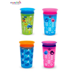 CỐC TẬP UỐNG DECO 360 ĐỘ (266ML) MUNCHKIN (CHÍNH HÃNG) CHO BÉ (MK15862)