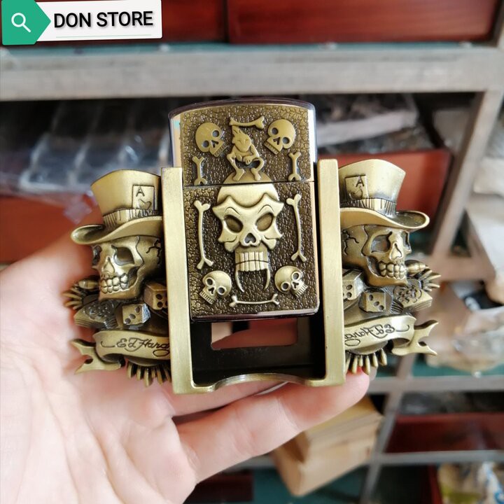 Đầu Khóa Thắt Lưng Nam Phong Cách ZIPPO Siêu Chất Mẫu Mới 2020